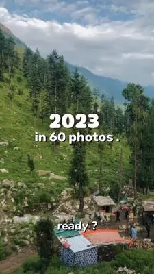 2023 in 60 Photos CapCut Template