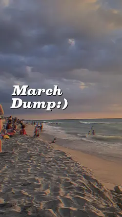 March Dump CapCut Template